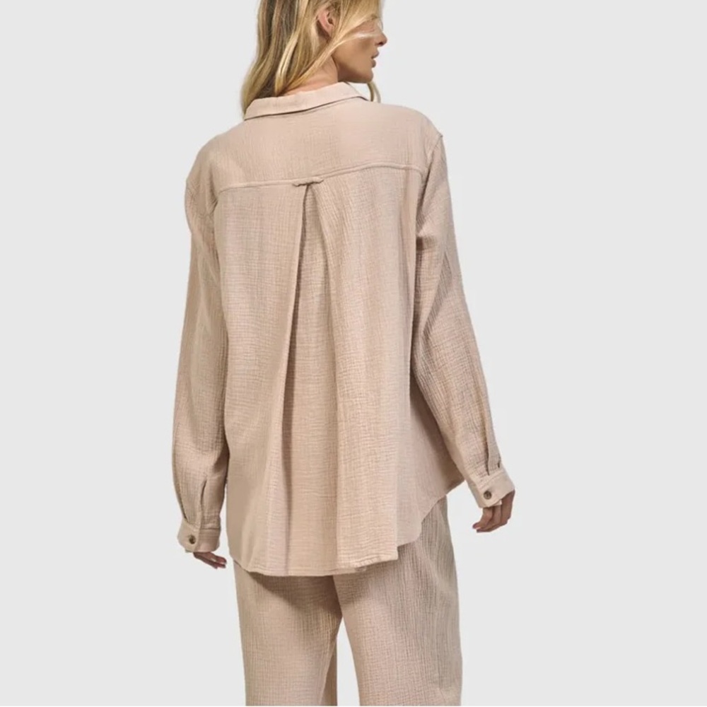 Alembika Recreation Button Down Top - image 3